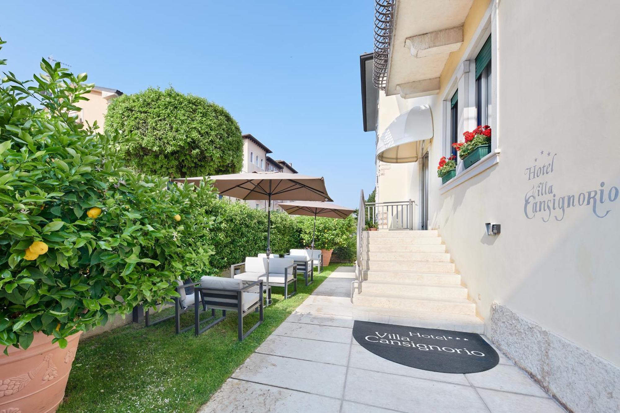 Hotel Villa Cansignorio Lazise Exteriör bild